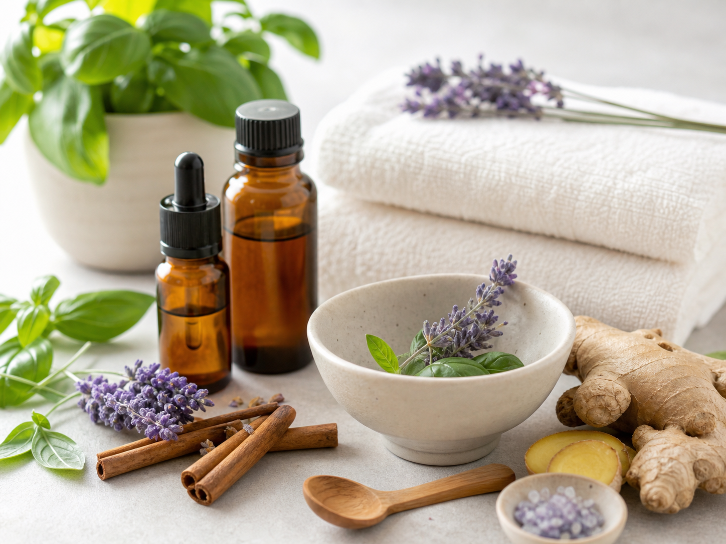 Essential Oils and Herbs for Natural Stress Relief
